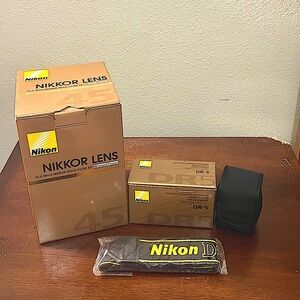 $1300 Camera lens + Attachments